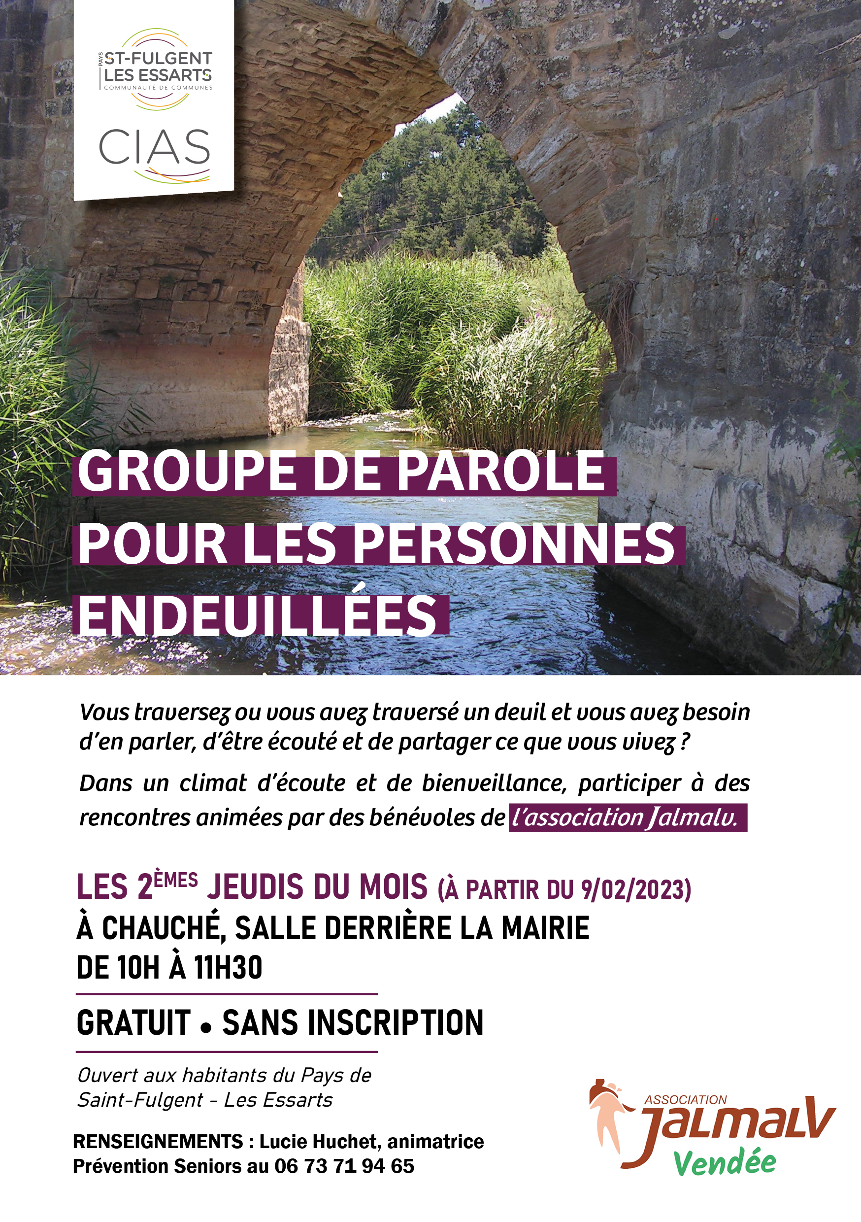 Flyer A5 deuil 2023